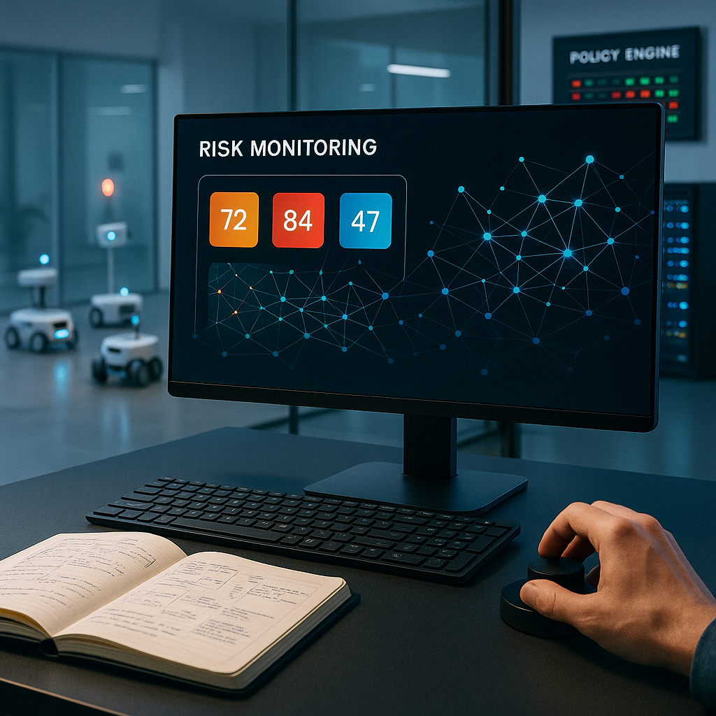 Runtime Risk Governance for Agentic AI: AURA and AAGATE Frameworks