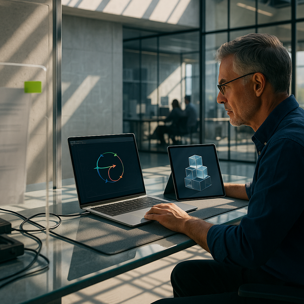 AI‐Native Operating Models: PDCVR, Agent Stacks, and Executable Workspaces