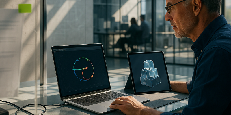 AI‐Native Operating Models: PDCVR, Agent Stacks, and Executable Workspaces
